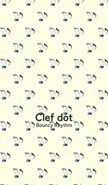 [LINE着せ替え] Clef dot ペールパステルブルーの画像1