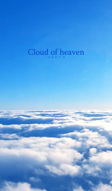 [LINE着せ替え] Cloud of heaven-SKY MEKYM 16の画像1