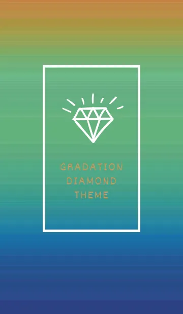 [LINE着せ替え] グラデーション ダイアモンド  269の画像1