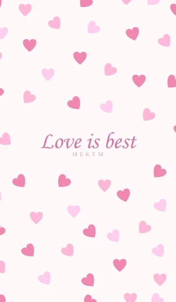 [LINE着せ替え] Love is best - PINK 19の画像1