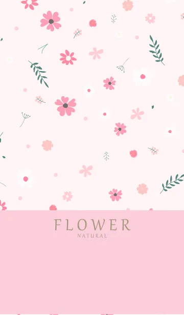 [LINE着せ替え] FLOWER PINK -NATURAL-29の画像1