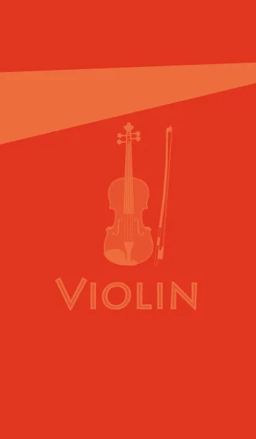 [LINE着せ替え] Violin CLR スカーレッドの画像1