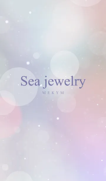 [LINE着せ替え] SEA JEWELRY-PURPLE&PINK 3の画像1