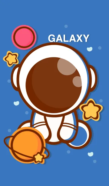 [LINE着せ替え] Travel with Astronaut 5の画像1