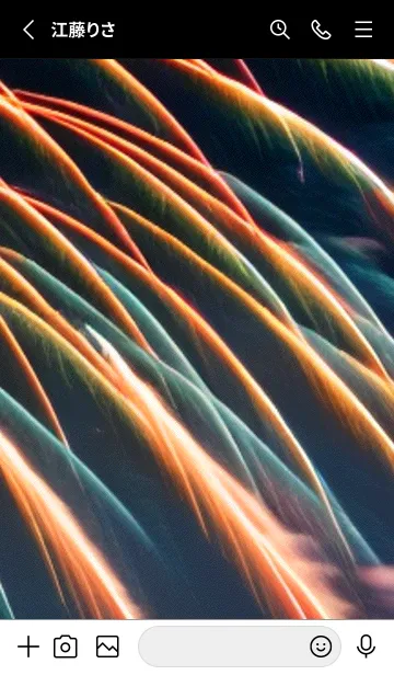 [LINE着せ替え] 花火#GG015。の画像2