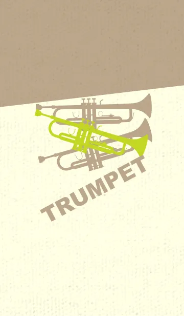 [LINE着せ替え] Trumpet CLR 若草色の画像1