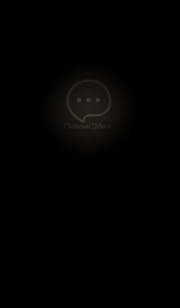 [LINE着せ替え] Charcoal Black Neon Theme V4 (JP)の画像1