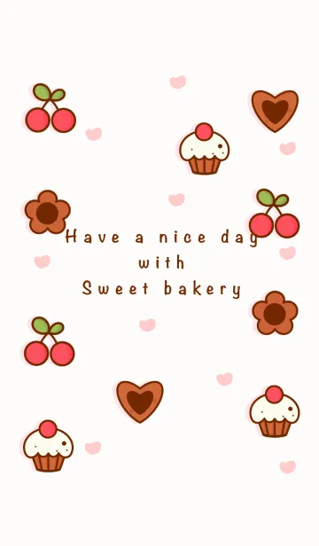 [LINE着せ替え] Sweet time Sweet bakeryの画像1