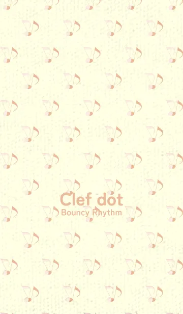 [LINE着せ替え] Clef dot ディープベビーピンクの画像1