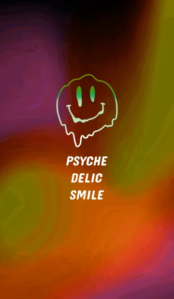 [LINE着せ替え] サイケデリック スマイル _61の画像1