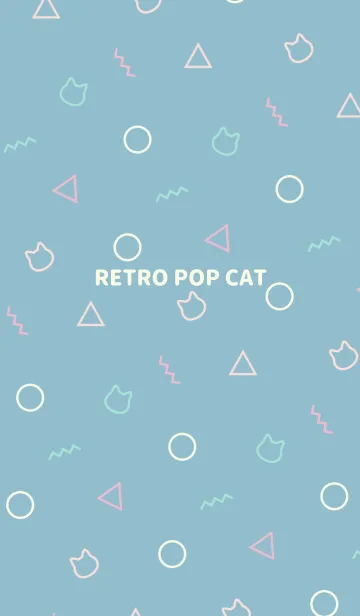 [LINE着せ替え] RETRO POP CAT 7の画像1