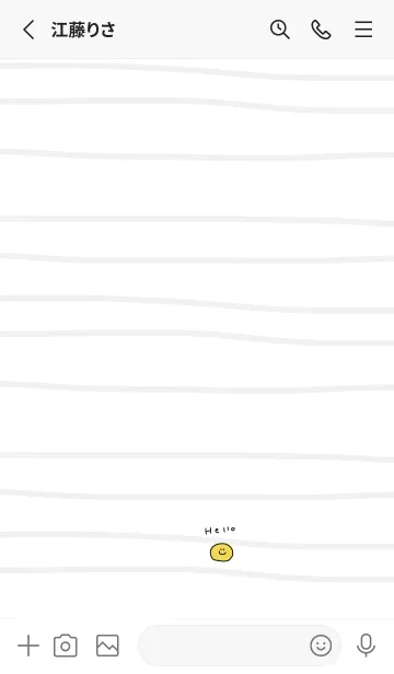 [LINE着せ替え] 可愛いワンポイント。の画像2