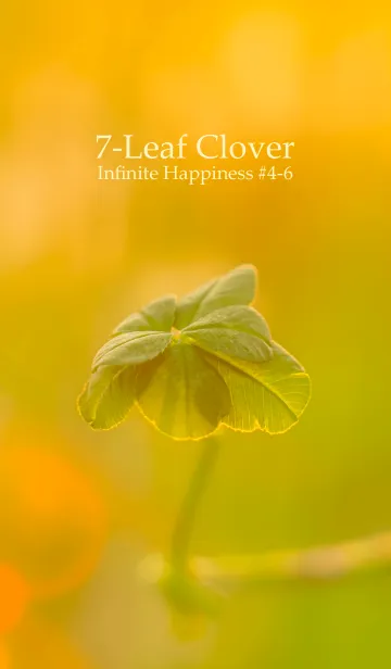 [LINE着せ替え] 七つ葉のクローバー 無限の幸福 #4-6の画像1