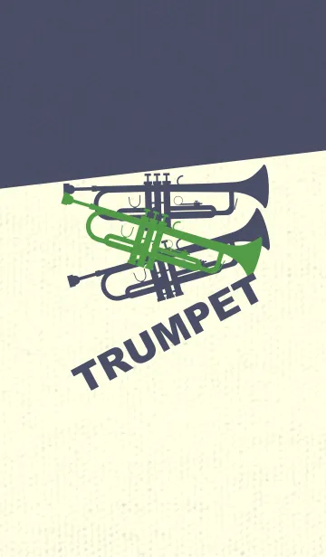 [LINE着せ替え] Trumpet CLR メドーグリーンの画像1