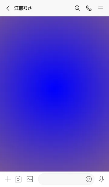 [LINE着せ替え] ブルー●江戸紫.TKCの画像2