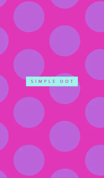 [LINE着せ替え] シンプル ドット _4の画像1
