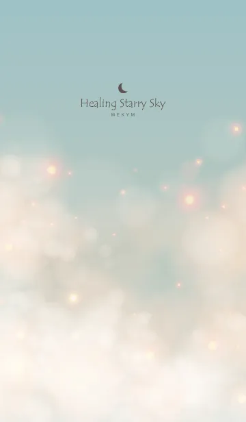 [LINE着せ替え] Healing starry sky Nostalgic 5の画像1