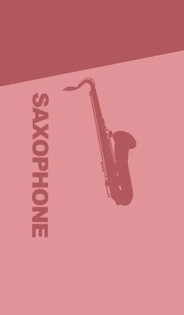 [LINE着せ替え] Saxophone CLR オールドローズの画像1