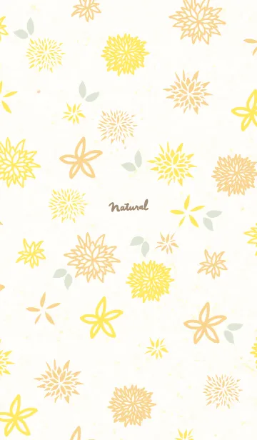 [LINE着せ替え] 花 大人カラー22の画像1