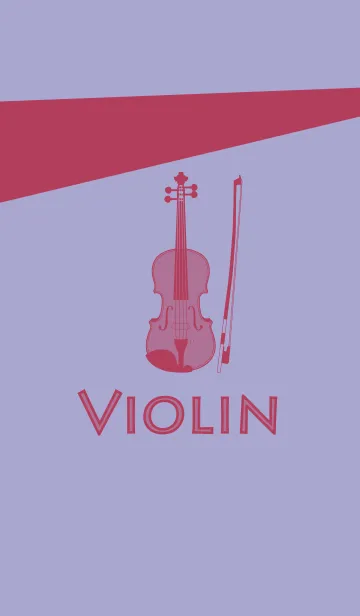 [LINE着せ替え] Violin CLR ペールオーキッドの画像1