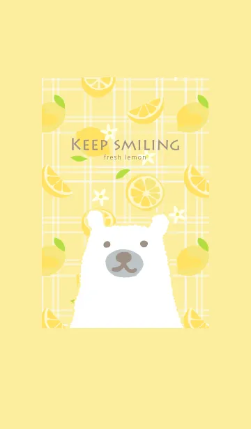 [LINE着せ替え] KEEP SMILING Lemonの画像1