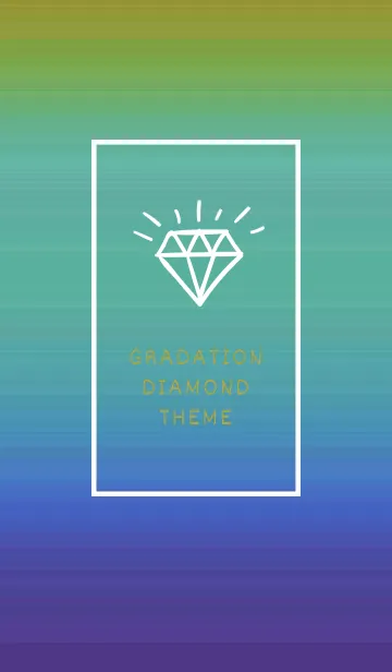 [LINE着せ替え] グラデーション ダイアモンド  270の画像1