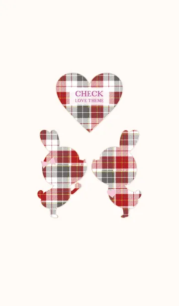 [LINE着せ替え] Check Love Theme..42の画像1