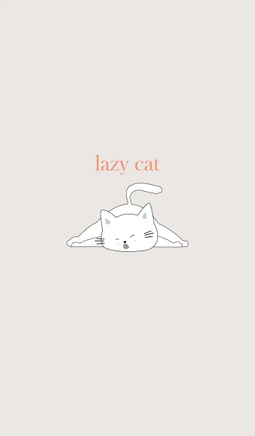 [LINE着せ替え] lazy cat..58の画像1