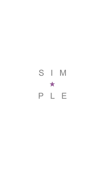 [LINE着せ替え] SIMPLE STAR 88の画像1