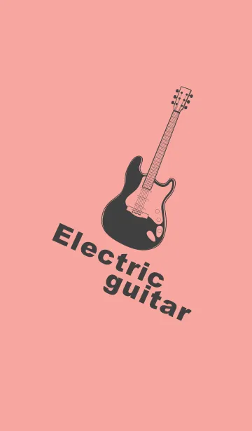 [LINE着せ替え] ELECTRIC GUITAR CLR Deep shell pinkの画像1