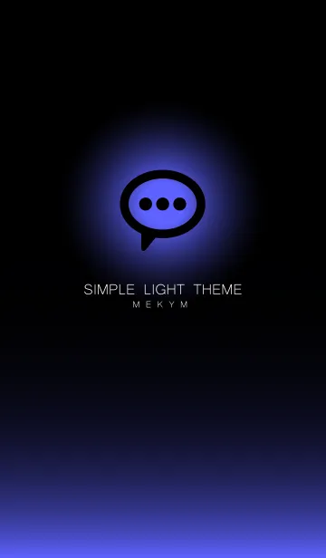 [LINE着せ替え] SIMPLE LIGHT ICON-GRADATION- 25の画像1