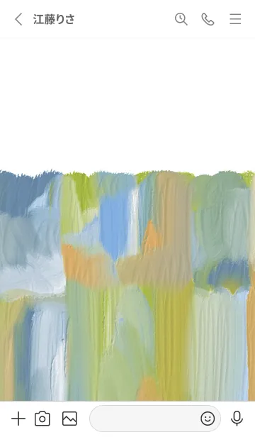 [LINE着せ替え] 油絵アート【le soleil paint 493】の画像2