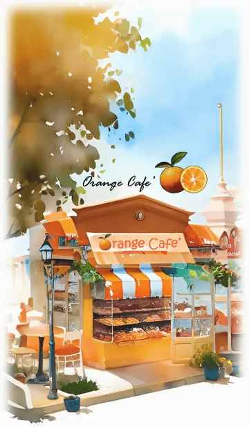 [LINE着せ替え] Orange Cafe'の画像1