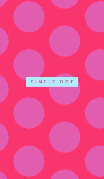 [LINE着せ替え] シンプル ドット _5の画像1