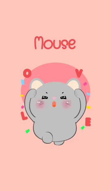 [LINE着せ替え] Simple  Mouse Lover Theme (JP)の画像1