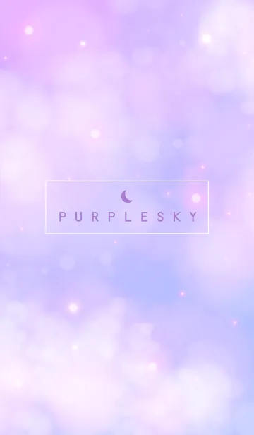 [LINE着せ替え] Cloud-Purple Sky 19の画像1