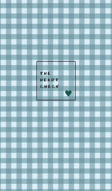 [LINE着せ替え] ザ ハート チェック .69の画像1