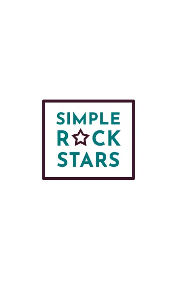 [LINE着せ替え] シンプル ロック スター 116の画像1