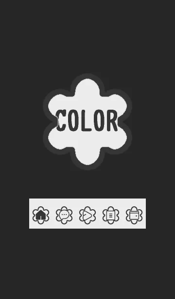 [LINE着せ替え] bw color C32の画像1