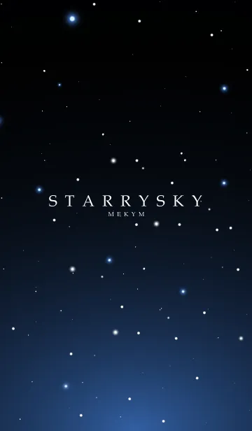 [LINE着せ替え] STARRY SKY-STAR MEKYM 25の画像1