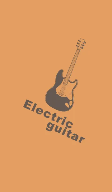 [LINE着せ替え] ELECTRIC GUITAR CLR 小麦色の画像1