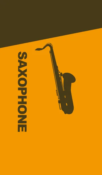 [LINE着せ替え] Saxophone CLR 金茶の画像1