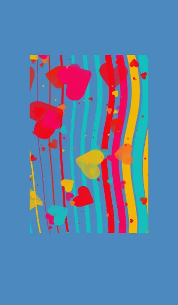 [LINE着せ替え] 彩虹 | 愛就是愛の画像1