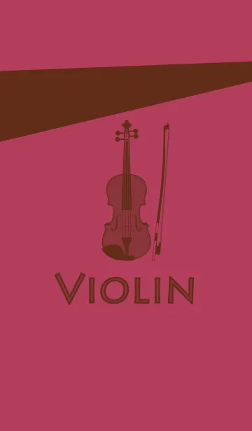 [LINE着せ替え] Violin CLR ワインレッドの画像1