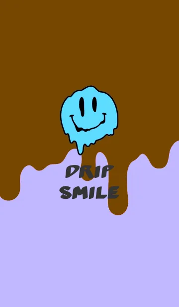 [LINE着せ替え] ドリップ スマイル _086の画像1