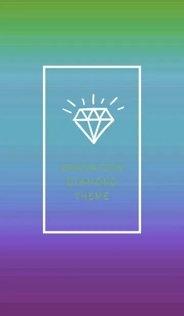 [LINE着せ替え] グラデーション ダイアモンド  271の画像1