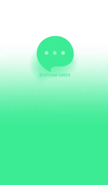 [LINE着せ替え] Seafoam Green & White Theme V.4 (JP)の画像1