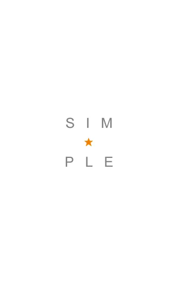 [LINE着せ替え] SIMPLE STAR 90の画像1