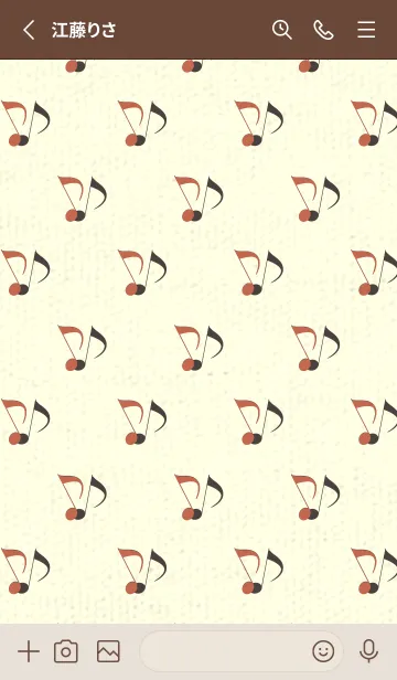 [LINE着せ替え] Clef dot ハバナローズの画像2