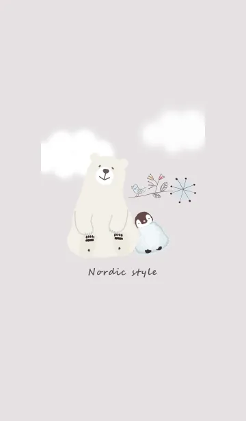 [LINE着せ替え] 北欧スタイル2♡Greige02_1の画像1